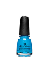 0.5-ounce aqua blue nail polish bottle from China Glaze in I Truly Azure You color variant
